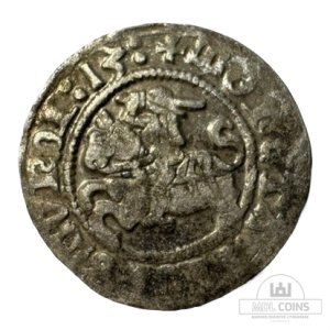 1513 metų Žygimanto Senojo 1/2 grašio - Katalogo nr. H41 M