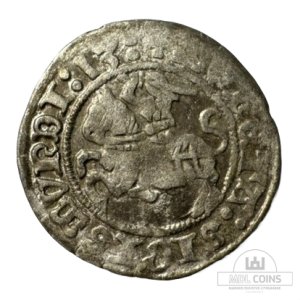 1513 metų Žygimanto Senojo 1/2 grašio - Katalogo nr. H41 R