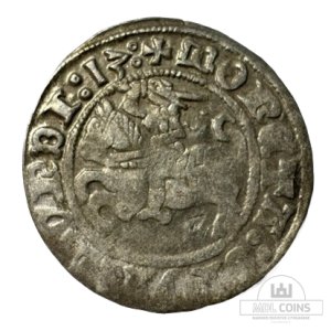 1513 metų Žygimanto Senojo 1/2 grašio - Katalogo nr. H41 R