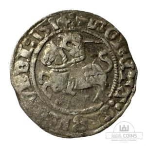 1514 metų Žygimanto Senojo 1/2 grašio - Katalogo nr. H43 K