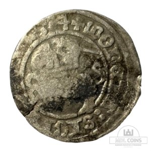 1514 metų Žygimanto Senojo 1/2 grašio - Katalogo nr. H43 A
