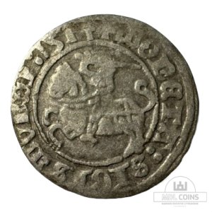 1514 metų Žygimanto Senojo 1/2 grašio - Katalogo nr. H43 A
