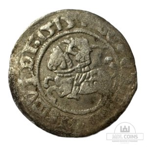 1515 metų Žygimanto Senojo 1/2 grašio - Katalogo nr. H44 B