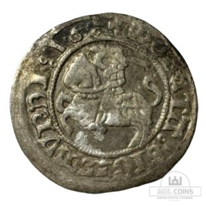 1516 metų Žygimanto Senojo 1/2 grašio - Katalogo nr. H46 AJ