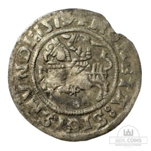 1519 metų Žygimanto Senojo 1/2 grašio - Katalogo nr. H69 D – (Sesija Nr.92 – Pabaiga 20260505 – 22.16 val. + 2 min. „Anti-sniping”)