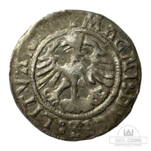 Alternative view of 1525 metų Žygimanto Senojo 1/2 grašio