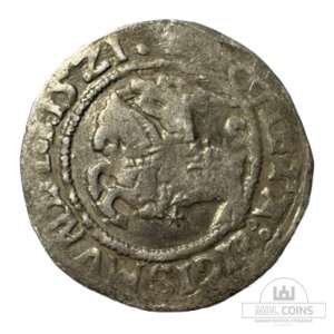 1521 metų Žygimanto Senojo 1/2 grašio - Katalogo nr. H79 AD