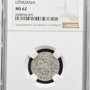 Alternative view of 1547 metų Žygimanto Augusto 1/2 grašio - NGC MS62