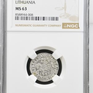 Alternative view of 1547 metų Žygimanto Augusto 1/2 grašio - NGC MS63