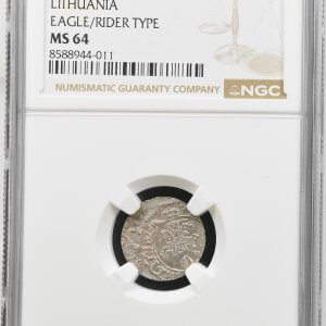 Alternative view of 1623 metų Žygimanto Vazos šilingas - NGC MS64