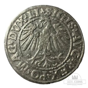 Alternative view of 1547 metų Žygimanto Augusto 1/2 grašio