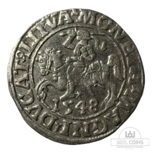 1548 metų Žygimanto Augusto 1/2 grašio – (Sesija Nr.96 – Pabaiga 20260604 – 22.08 val. + 2 min. „Anti-sniping”)