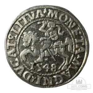 1548 metų Žygimanto Augusto 1/2 grašio