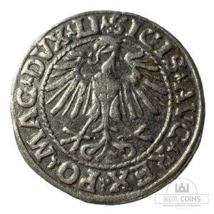 Alternative view of 1548 metų Žygimanto Augusto 1/2 grašio