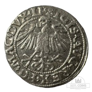 Alternative view of 1549 metų Žygimanto Augusto 1/2 grašio