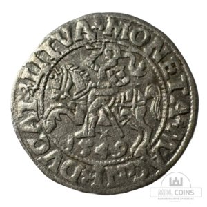 1549 metų Žygimanto Augusto 1/2 grašio