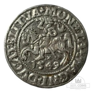 1549 metų Žygimanto Augusto 1/2 grašio