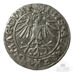 Alternative view of 1550 metų Žygimanto Augusto 1/2 grašio