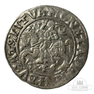1556 metų Žygimanto Augusto 1/2 grašio