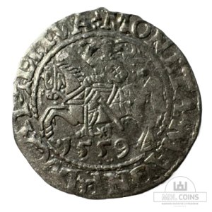 1559 metų Žygimanto Augusto 1/2 grašio
