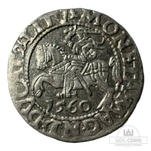 1560 metų Žygimanto Augusto 1/2 grašio