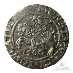 1560 metų Žygimanto Augusto 1/2 grašio