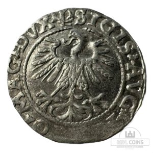 Alternative view of 1560 metų Žygimanto Augusto 1/2 grašio