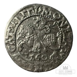 1560 metų Žygimanto Augusto 1/2 grašio