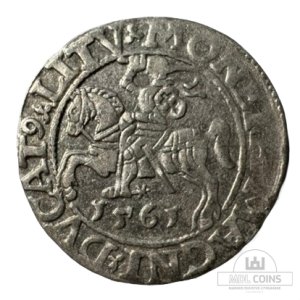 1561 metų Žygimanto Augusto 1/2 grašio