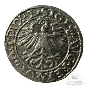 Alternative view of 1562 metų Žygimanto Augusto 1/2 grašio