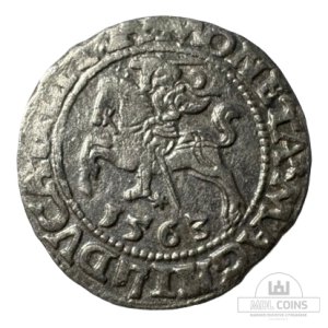 1563 metų Žygimanto Augusto 1/2 grašio