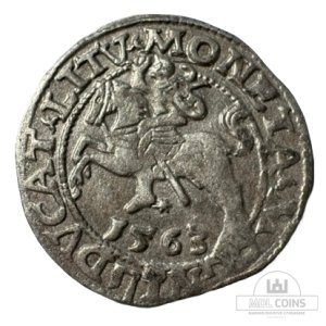 1563 metų Žygimanto Augusto 1/2 grašio