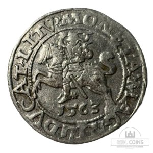 1563 metų Žygimanto Augusto 1/2 grašio