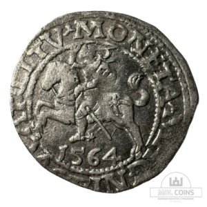 1564 metų Žygimanto Augusto 1/2 grašio