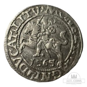 1565 metų Žygimanto Augusto 1/2 grašio