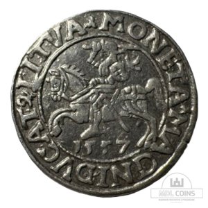 1557 metų Žygimanto Augusto 1/2 grašio