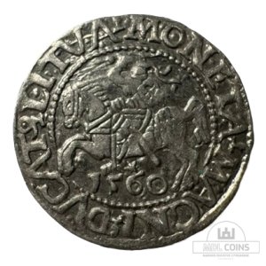 1560 metų Žygimanto Augusto 1/2 grašio