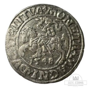 1548 metų Žygimanto Augusto 1/2 grašio