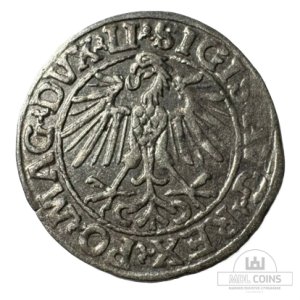 Alternative view of 1548 metų Žygimanto Augusto 1/2 grašio