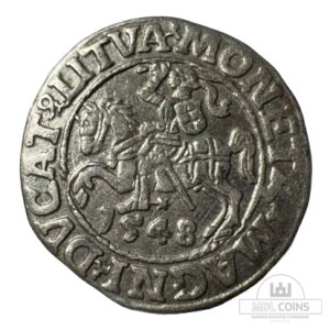 1548 metų Žygimanto Augusto 1/2 grašio