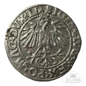 Alternative view of 1548 metų Žygimanto Augusto 1/2 grašio