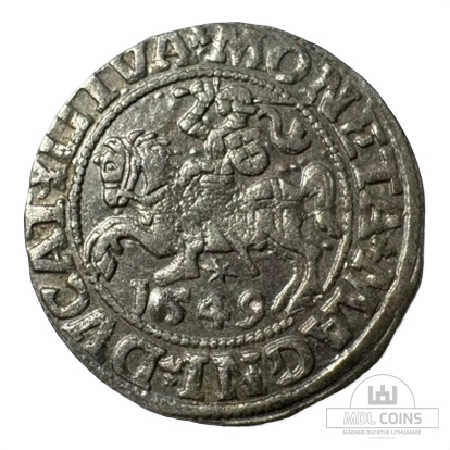 1549 metų Žygimanto Augusto 1/2 grašio