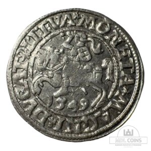 1549 metų Žygimanto Augusto 1/2 grašio