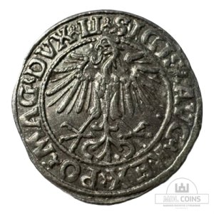 Alternative view of 1549 metų Žygimanto Augusto 1/2 grašio