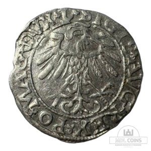 Alternative view of 1557 metų Žygimanto Augusto 1/2 grašio