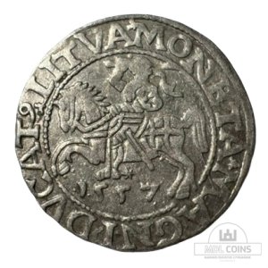 1557 metų Žygimanto Augusto 1/2 grašio