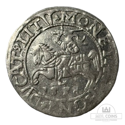 1558 metų Žygimanto Augusto 1/2 grašio