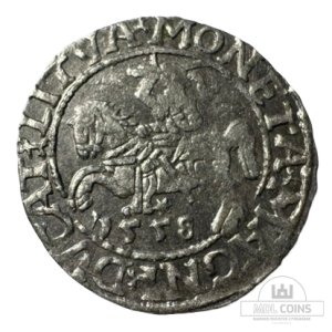 1558 metų Žygimanto Augusto 1/2 grašio