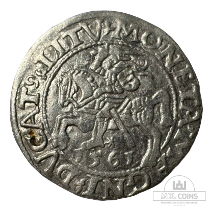 1561 metų Žygimanto Augusto 1/2 grašio