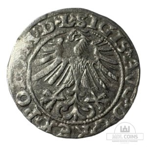 Alternative view of 1563 metų Žygimanto Augusto 1/2 grašio